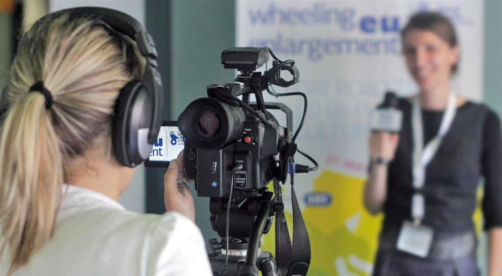 Τηλεοπτική κάλυψη στην Πάρμα, Ιταλία